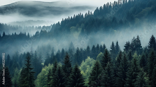 european forest Generative AI © Quentin