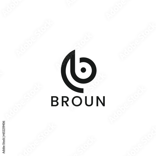 Modern B-letter logo