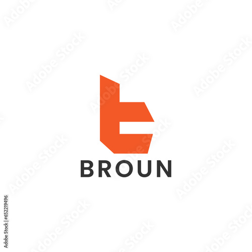 Modern B-letter logo