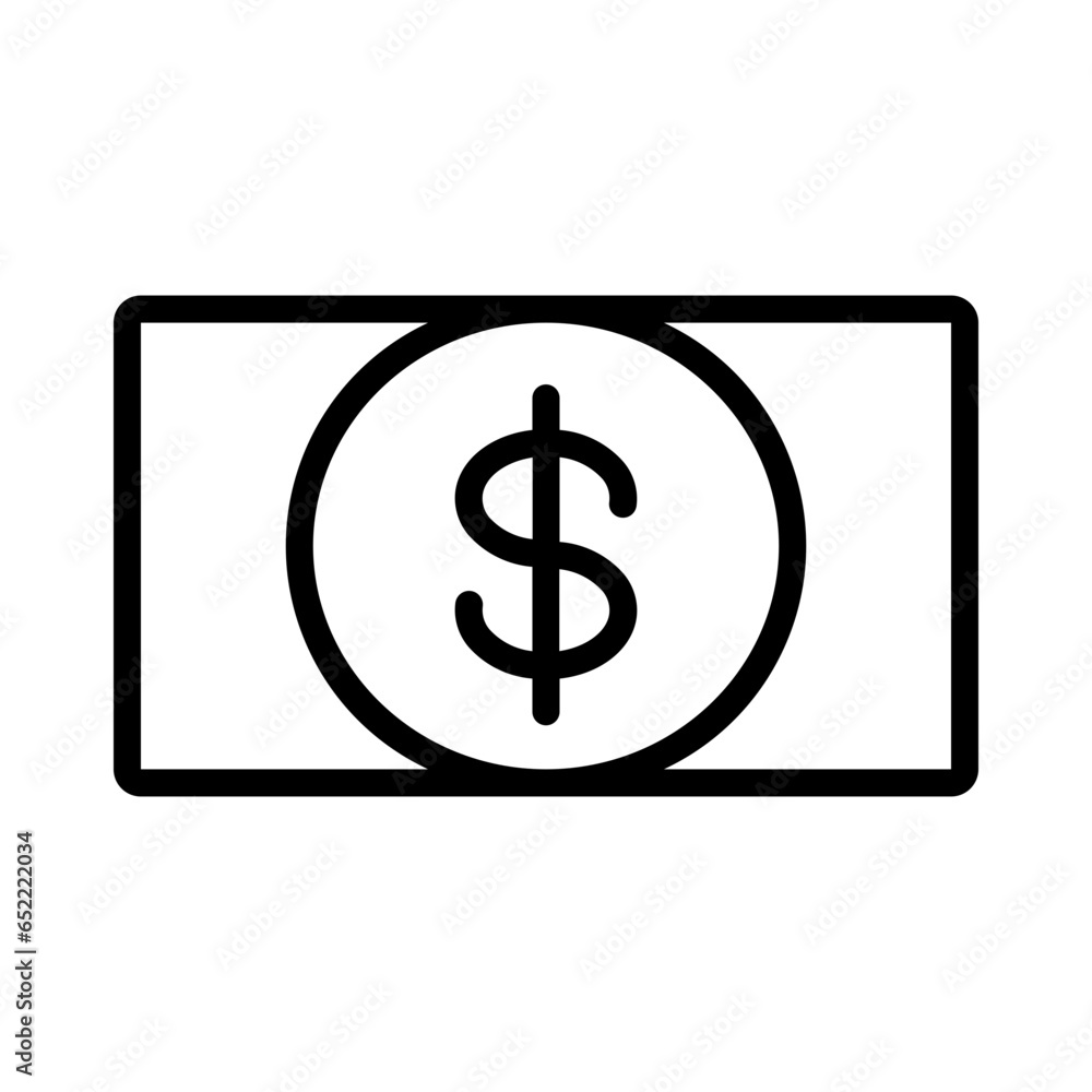 Purchase Give Money Outline Icon Purchase Give Money Outline Icon