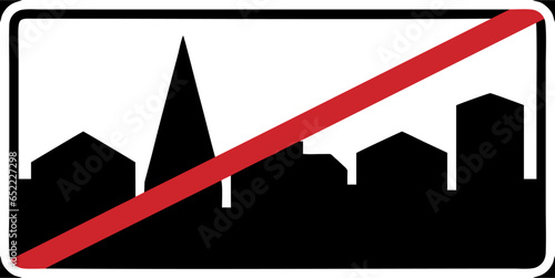 Signs giving information