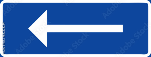 One-way traffic, Special regulation signs, Road signs in Sweden
