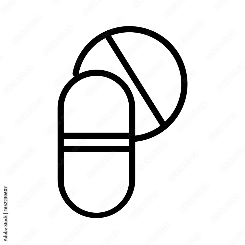 Blood Health Time Outline Icon Blood Health Time Outline Icon
