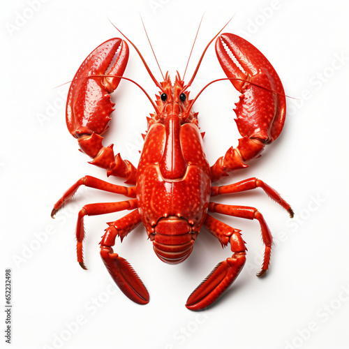 Lobstar isolated on white background
