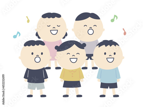 singing kids