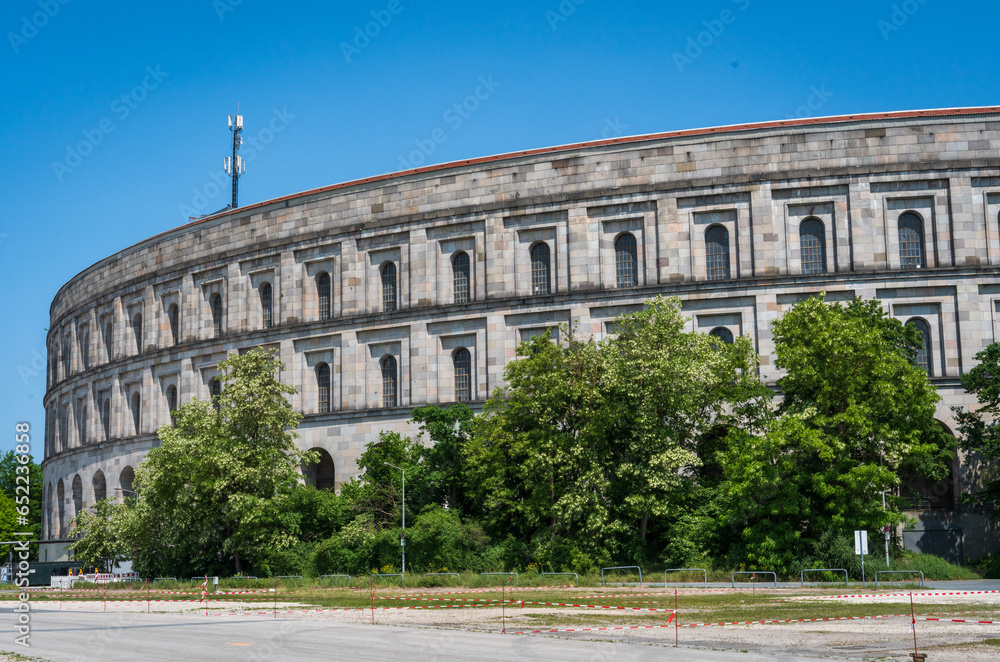 Nazi Party Rally Grounds and Kongresshalle (Congress Hall) in Nuremberg, Germany