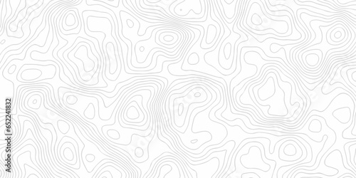 Abstract pattern with lines Topographic map. Geographic mountain relief. Abstract lines background. Contour maps. Vector illustration, Topo contour map on white background, Topographic contour lines.
