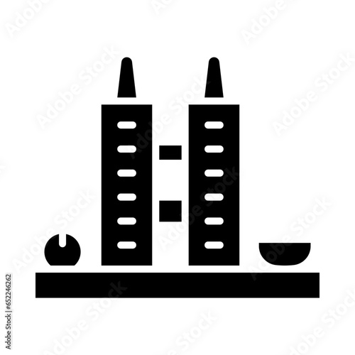 National Congress Of Brazil Glyph Glyph Icon Design