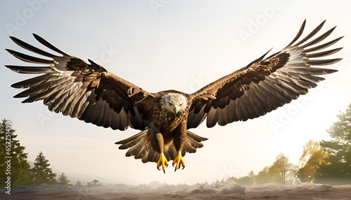 eagle in the sky © Made
