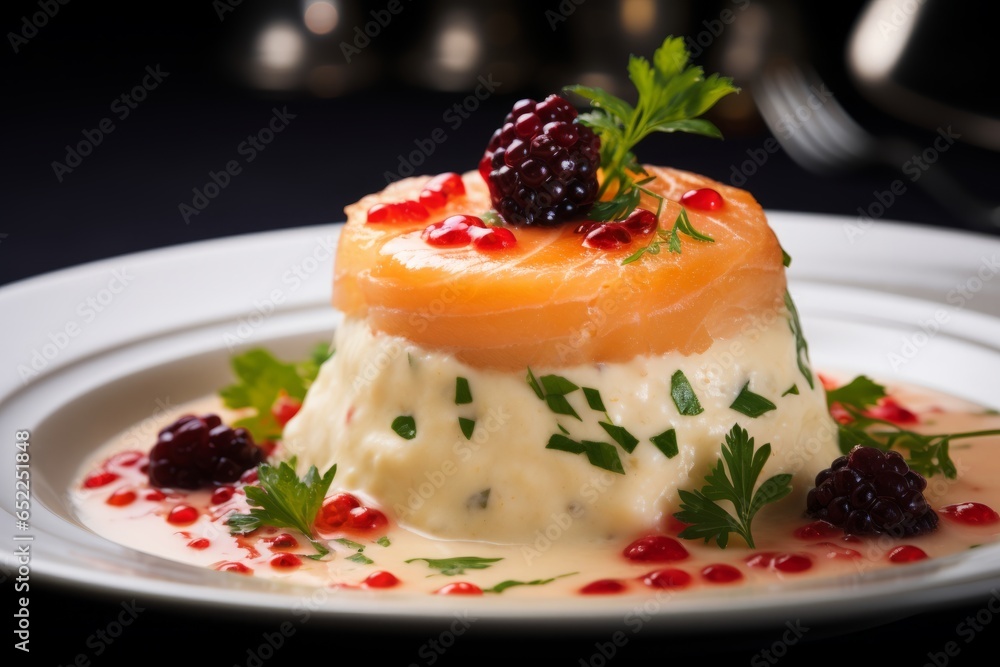 Captivating Close-Up: A Macro Shot of the Delectable Norwegian Fiskepudding, Bursting with Flavors Captivating Close-Up: A Macro Shot of the Delectable Norwegian Fiskepudding, Bursting with Flavors