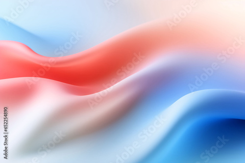 abstract background with smooth lines in blue, pink and white colors