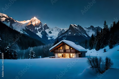 house in the mountains © Image Studio