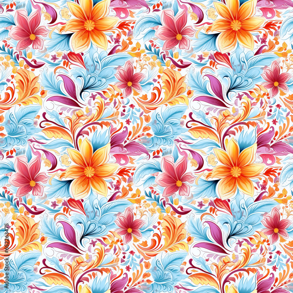 Seamless Pastel Textile illustration abstract floral texture patterns for fabric digital print. Generative AI Seamless Pastel Textile illustration abstract floral texture patterns for fabric digital print. Generative AI