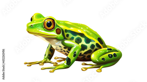 frog isolated on transparent