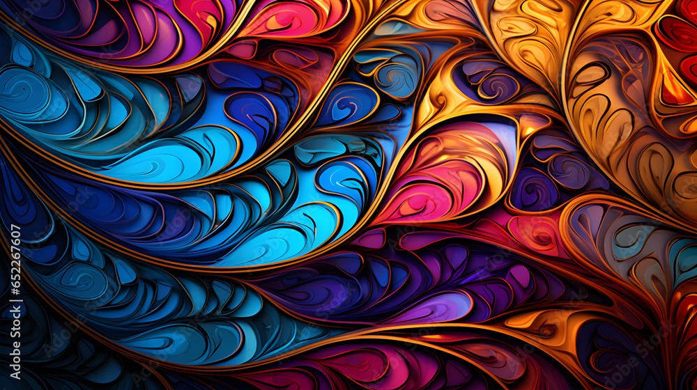 Immerse yourself in the digital realm with this abstract patterns photograph. The fusion of vibrant colors and intricate details creates a visually stunning image, perfect for technology-related desig Immerse yourself in the digital realm with this abstract patterns photograph. The fusion of vibrant colors and intricate details creates a visually stunning image, perfect for technology-related desig