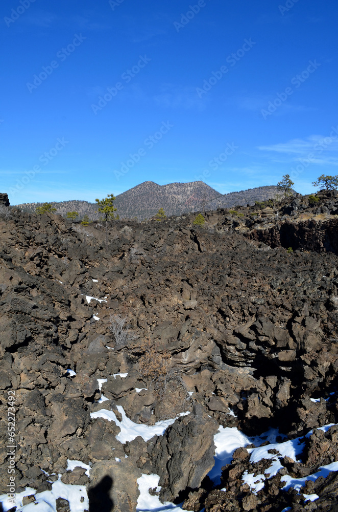 Lava Rock Field from an Old Lava Flow