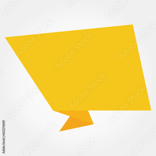 Vector illustration of a color text icon