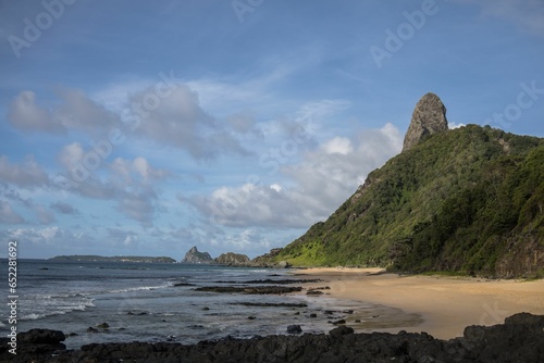 View of Boldro Beach. Fernando de Noronha, Brazil. photo