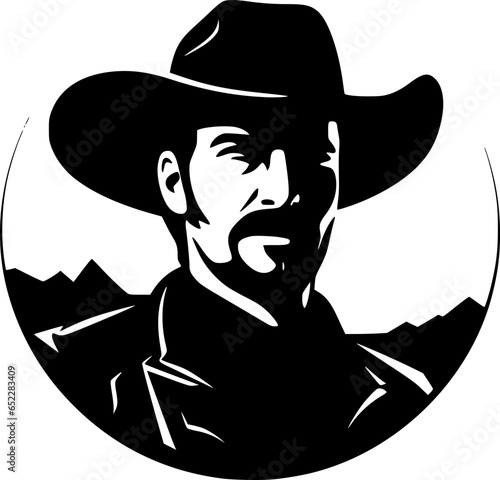 Western - High Quality Vector Logo - Vector illustration ideal for T-shirt graphic