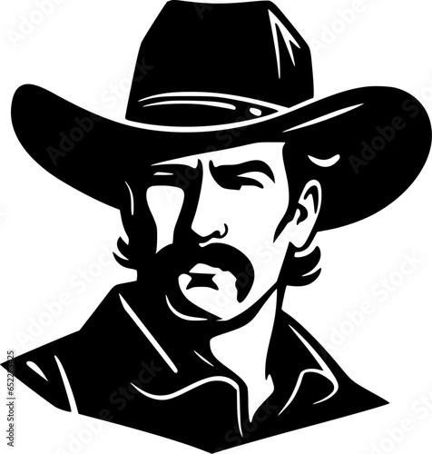 Western - High Quality Vector Logo - Vector illustration ideal for T-shirt graphic