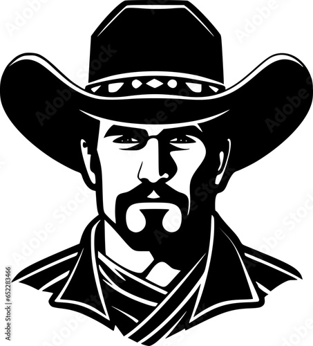 Western - High Quality Vector Logo - Vector illustration ideal for T-shirt graphic