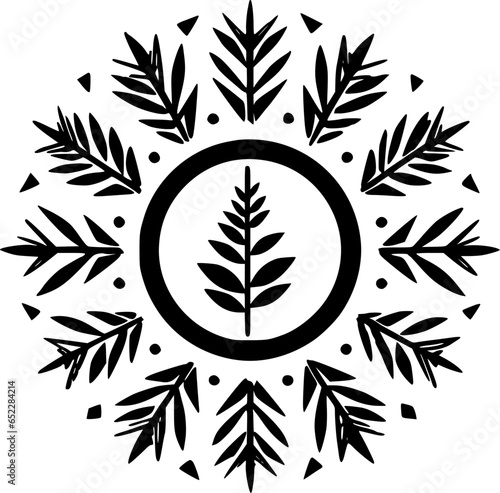 Boho - High Quality Vector Logo - Vector illustration ideal for T-shirt graphic