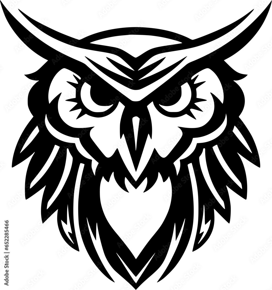 Owl - High Quality Vector Logo - Vector illustration ideal for T-shirt graphic Owl - High Quality Vector Logo - Vector illustration ideal for T-shirt graphic