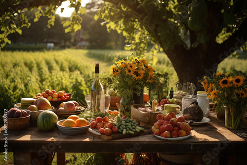 Rustic farm-to-table dining experiences