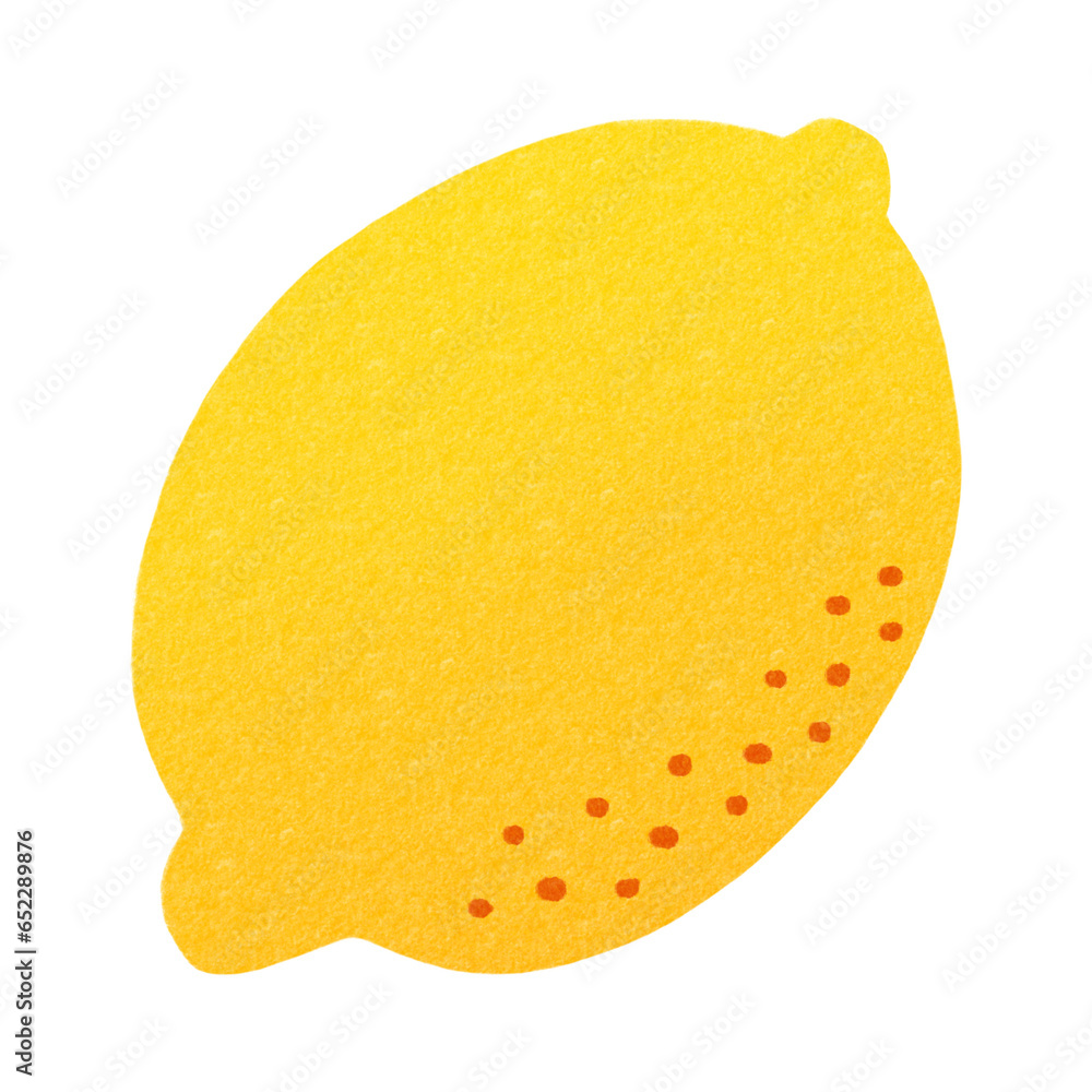 Fruit Lemon Citrus Lime Vitamin C Hand Drawn Elements Illustration for decoration Fruit Lemon Citrus Lime Vitamin C Hand Drawn Elements Illustration for decoration