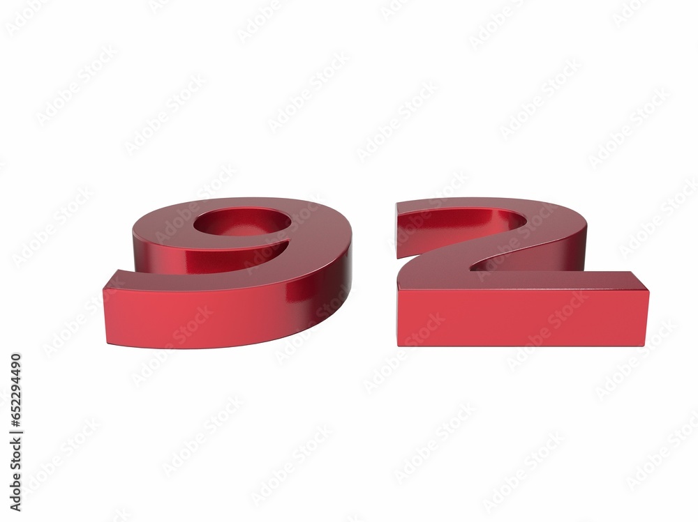 3d number isolated render illustation texture 3d number isolated render illustation texture