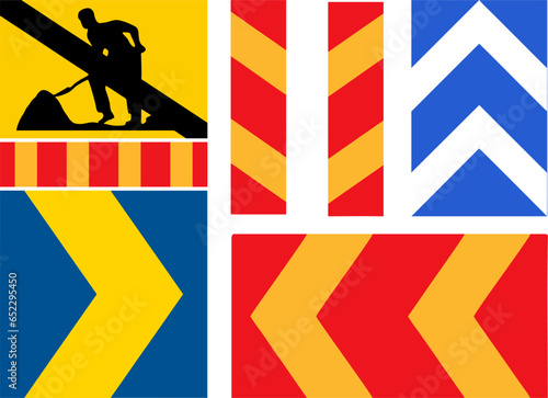 All Other signs giving information on a canvas, Special regulation signs, Road signs in Sweden