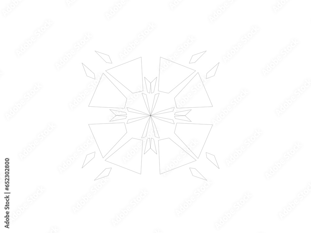 3d rendered illustration of a compass