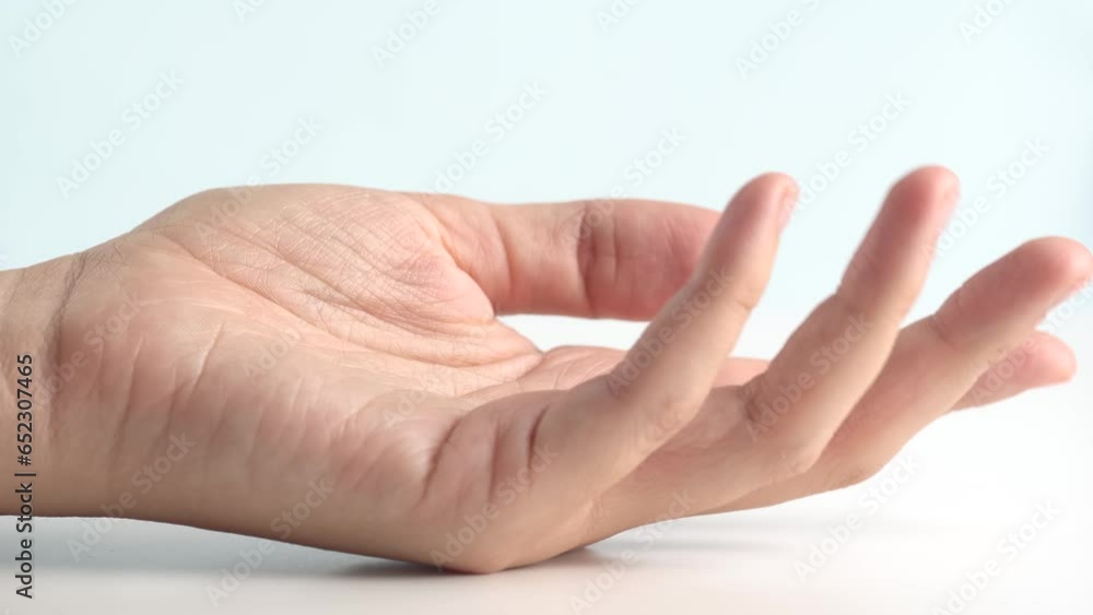 Close-up of beautiful woman's hand. Female hands beauty. Palm up. Hand open. Close-up of beautiful woman's hand. Female hands beauty. Palm up. Hand open.