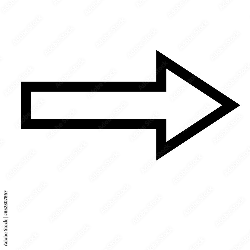 Right arrow button for web or app development, navigation arrow sign icon Right arrow button for web or app development, navigation arrow sign icon