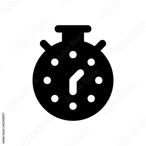 chronometer glyph icon