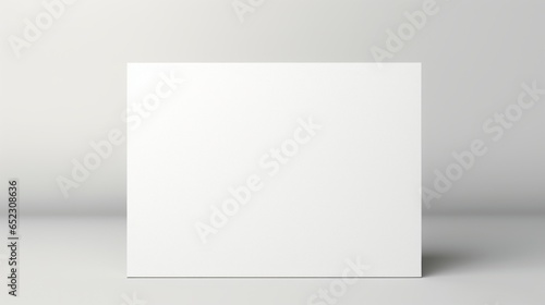 white blank paper background.