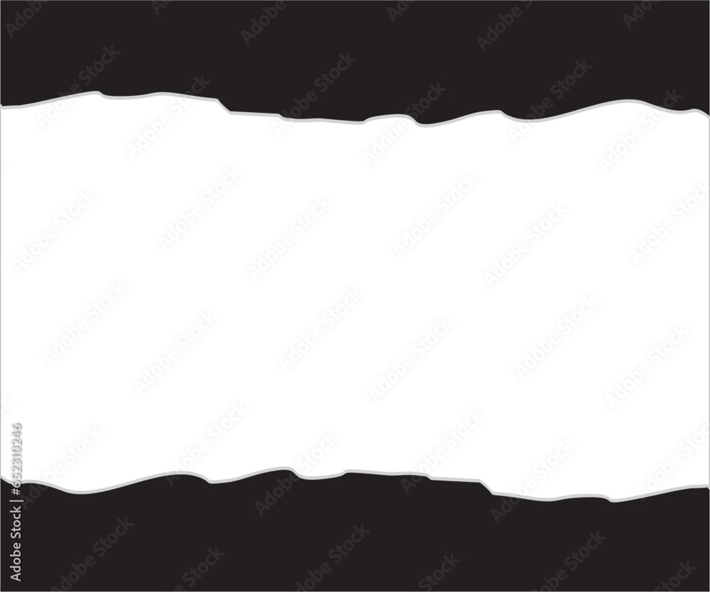 Obraz premium Torn Paper Background Vector