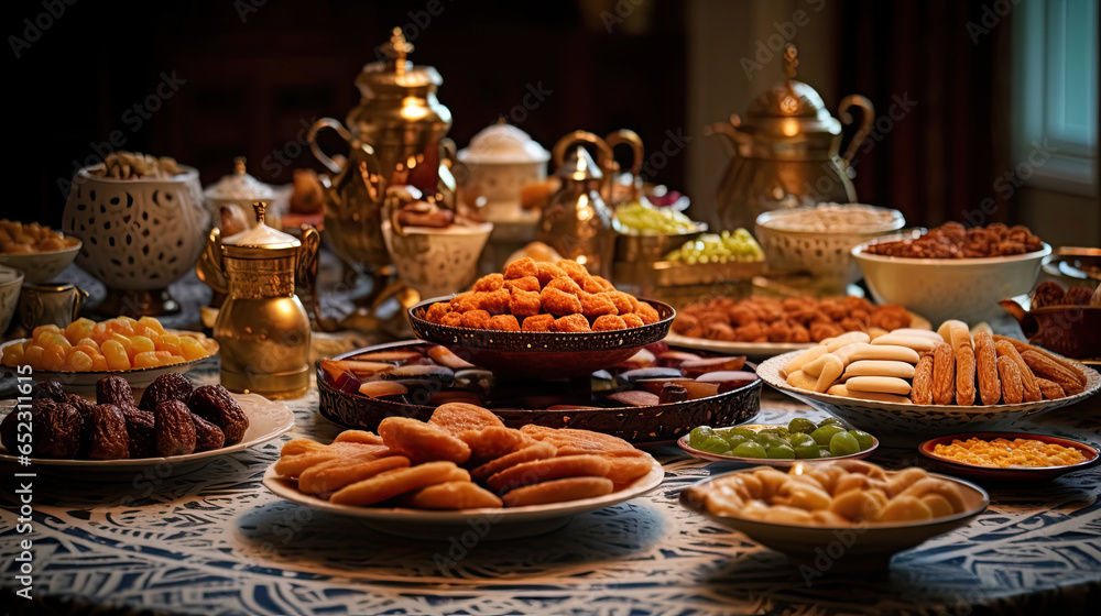 Eid al-Fitr (Various Muslim countries) - Celebrates the end of Ramadan with feasts and prayers