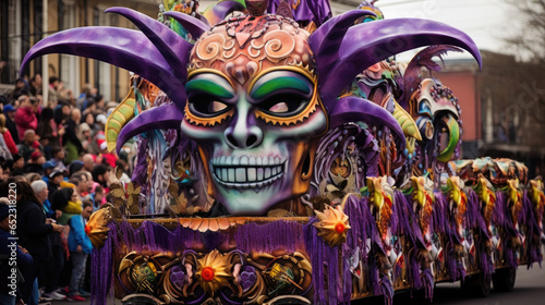 Mardi Gras  New Orleans  USA  - Known for its elaborate parades and festive atmosphere.