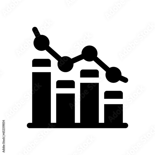 bankruptcy glyph icon