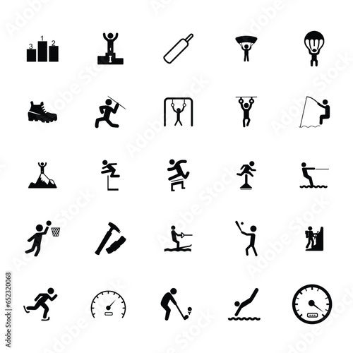 Sports Icon Set 4 For Your Design