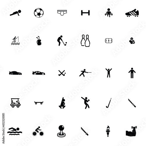 Sports Icon Set 1 For Your Design