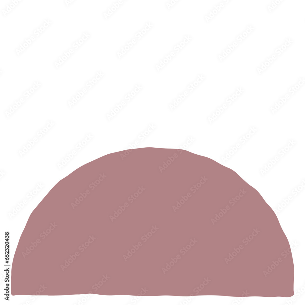 Abstract frame banner. Hand drawn Semicircle on white background. Boho border tiles can be used as a pattern. Torn edge texture round form. Vector illustration for prints, decoration, interior posters Abstract frame banner. Hand drawn Semicircle on white background. Boho border tiles can be used as a pattern. Torn edge texture round form. Vector illustration for prints, decoration, interior posters