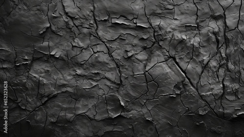 wall black plaster old background.