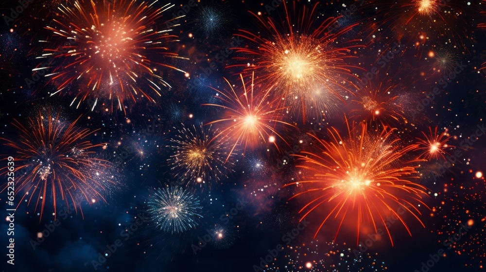 fireworks festive background. fireworks festive background.