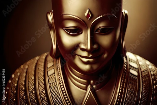 gold statue of Buddha