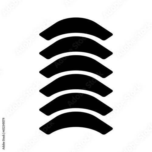 stacking tiles icon heap symbol layers logo vector
