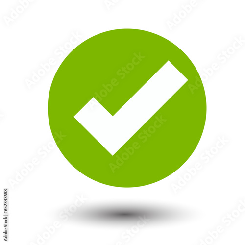 checkmark and x or confirm and deny circle icon button