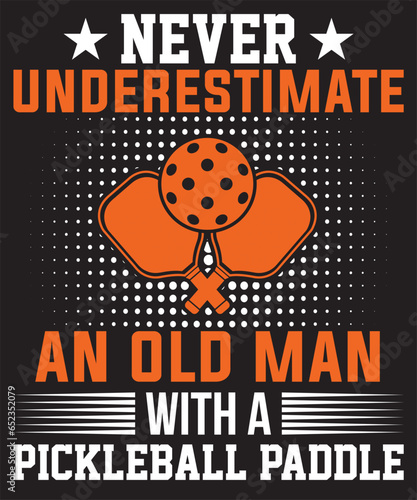 Never Underestimate An Old Man With a Pickleball Paddle