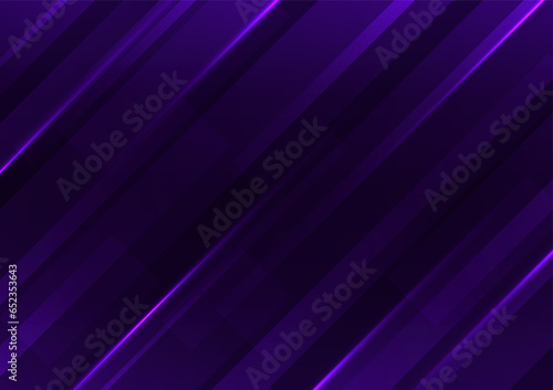 Modern style purple line vector pattern gradient geometric background